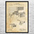 Hollerith Statistics Computer Patent Wall Art Hollerith Statistics Computer Patent Wall Art