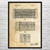 Football Field Patent Wall Art Football Field Patent Wall Art