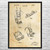Parachute Harness Patent Wall Art Parachute Harness Patent Wall Art