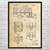 Double Deck Coach Patent Wall Art Double Deck Coach Patent Wall Art