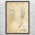 Bowling Glove Patent Wall Art