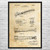 Hammer Tacker Patent Wall Art Hammer Tacker Patent Wall Art
