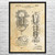 Liquid Moderated Nuclear Reactor Patent Wall Art