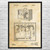 Embalming Machine Patent Wall Art