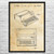 Apple III Computer Patent Wall Art