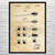 Toothbrush Patent Wall Art