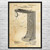 Arcade Punching Bag Patent Wall Art