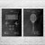 Tennis Patent Wall Art Set of 2 Tennis Patent Wall Art Set of 2