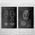 EOD Bomb Squad Patent Wall Art Set of 2 EOD Bomb Squad Patent Wall Art Set of 2