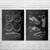 Soccer Patent Wall Art Set of 2 Soccer Patent Wall Art Set of 2