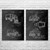 Sanitation Patent Wall Art Set of 2 Sanitation Patent Wall Art Set of 2