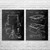Gymnastics Patent Wall Art Set of 2 Gymnastics Patent Wall Art Set of 2