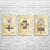 Nikola Tesla Inventions Patent Wall Art Set of 3 Nikola Tesla Inventions Patent Wall Art Set of 3