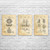 Nautical Patent Wall Art Set of 3