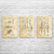 Woodworking Patent Wall Art Set of 3