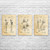 Plumbing Patent Wall Art Set of 3 Plumbing Patent Wall Art Set of 3