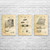 First Aid Patent Wall Art Set of 3 First Aid Patent Wall Art Set of 3