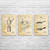 Gardening Patent Wall Art Set of 3