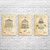 Bird Cage Patent Wall Art Set of 3