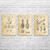 Bowling Patent Wall Art Set of 3 Bowling Patent Wall Art Set of 3