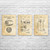 Brewing Patent Wall Art Set of 3 Brewing Patent Wall Art Set of 3