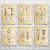 Bar Patent Wall Art Set of 6 Bar Patent Wall Art Set of 6