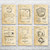 Baseball Patent Wall Art Set of 6