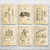 Farming Patent Wall Art Set of 6 Farming Patent Wall Art Set of 6