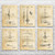 Airplane Patent Wall Art Set of 6 Airplane Patent Wall Art Set of 6