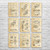 Pinball Patent Wall Art Set of 9 Pinball Patent Wall Art Set of 9