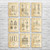 Oil Well Patent Wall Art Set of 9 Oil Well Patent Wall Art Set of 9