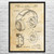 1970 Headphones Patent Wall Art