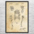 1952 Linemans Belt Patent Wall Art