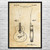 1941 Acoustic Guitar Patent Wall Art