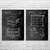 Garage Patent Wall Art Set of 2