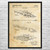 Arrow Head Patent Wall Art