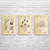 Fruit Patent Wall Art Set of 3