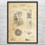 Receipt Paper Patent Wall Art Receipt Paper Patent Wall Art