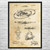 Jaw Trap Patent Wall Art Jaw Trap Patent Wall Art