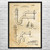 Drain Trap Patent Wall Art