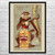 Monkey Drinking Coffee Vintage Ad Wall Art Monkey Drinking Coffee Vintage Ad Wall Art