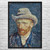 Van Gogh Portrait with Grey Felt Hat Art Print Van Gogh Portrait with Grey Felt Hat Art Print