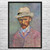 Van Gogh Portrait with Grey Straw Hat Art Print Van Gogh Portrait with Grey Straw Hat Art Print