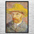 Van Gogh Portrait with Straw Hat Art Print Van Gogh Portrait with Straw Hat Art Print