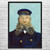 Van Gogh Portrait of Postman Roulin Art Print Van Gogh Portrait of Postman Roulin Art Print