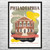 Philadelphia Carpenters Hall WPA Poster Art Philadelphia Carpenters Hall WPA Poster Art