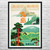 Scenic Japan Vintage Travel Art