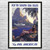 South Sea Isles Pan Am Vintage Travel Art