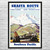Shasta Route Vintage Travel Art Shasta Route Vintage Travel Art