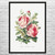 Rose Myrtle & Ivy Botanical Art Print